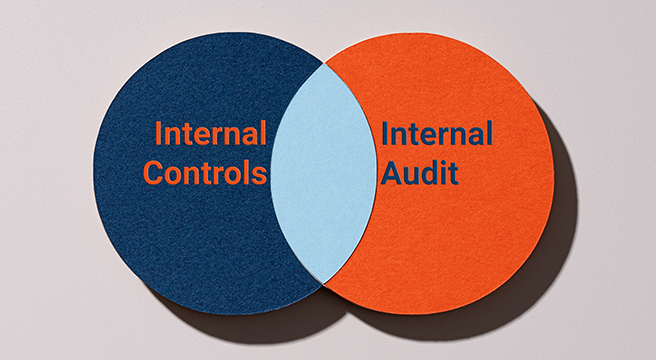 Image: Venn diagram of two overlapping circles with text 